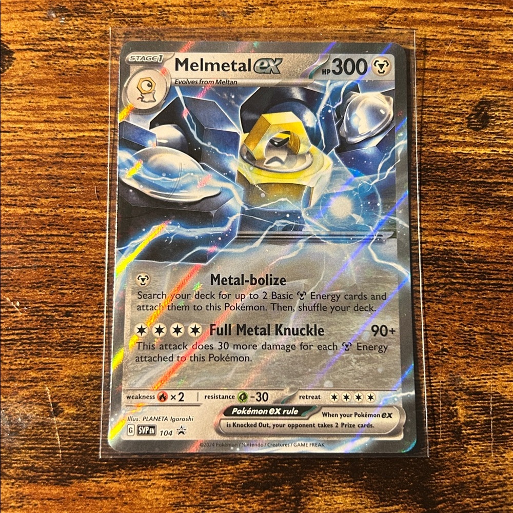 Melmetal EX Pokémon Card